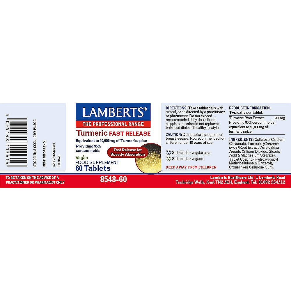 Lamberts Turmeric Fast Release