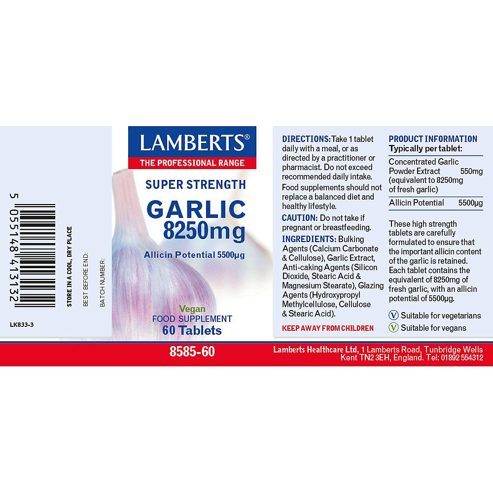 Lamberts Garlic 8250mg
