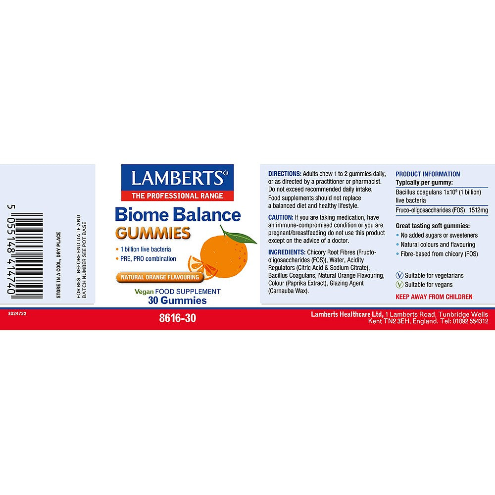 Lamberts Biome Balance Gummies