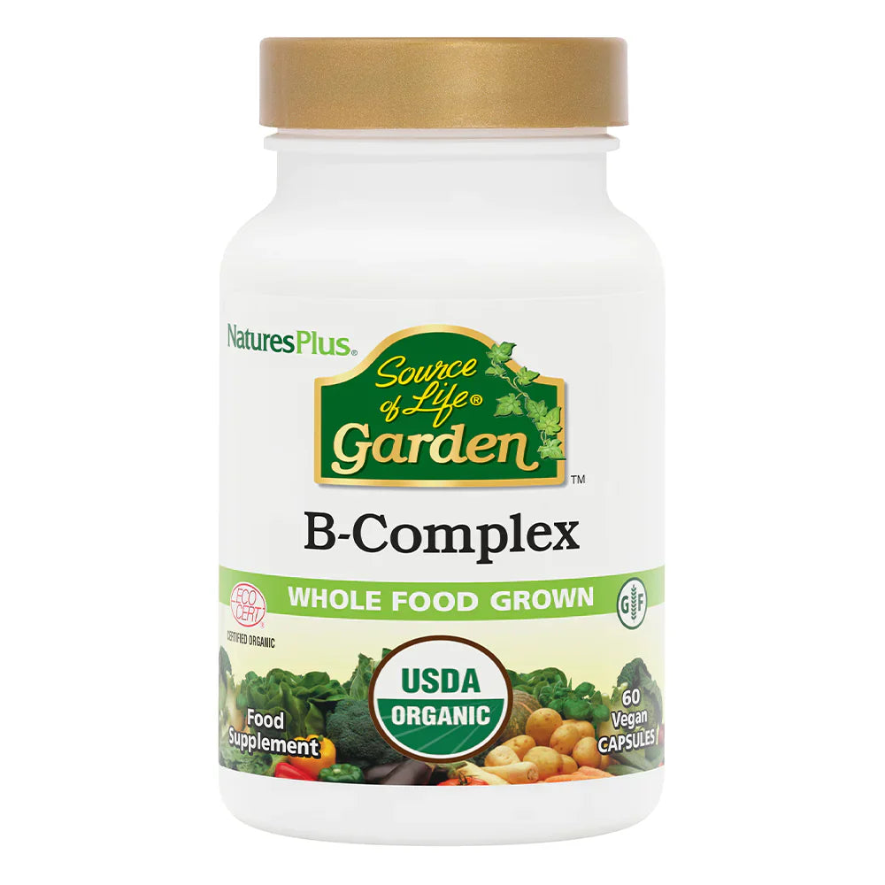 NaturesPlus Source of Life® Garden B Complex 60 Capsules image 0