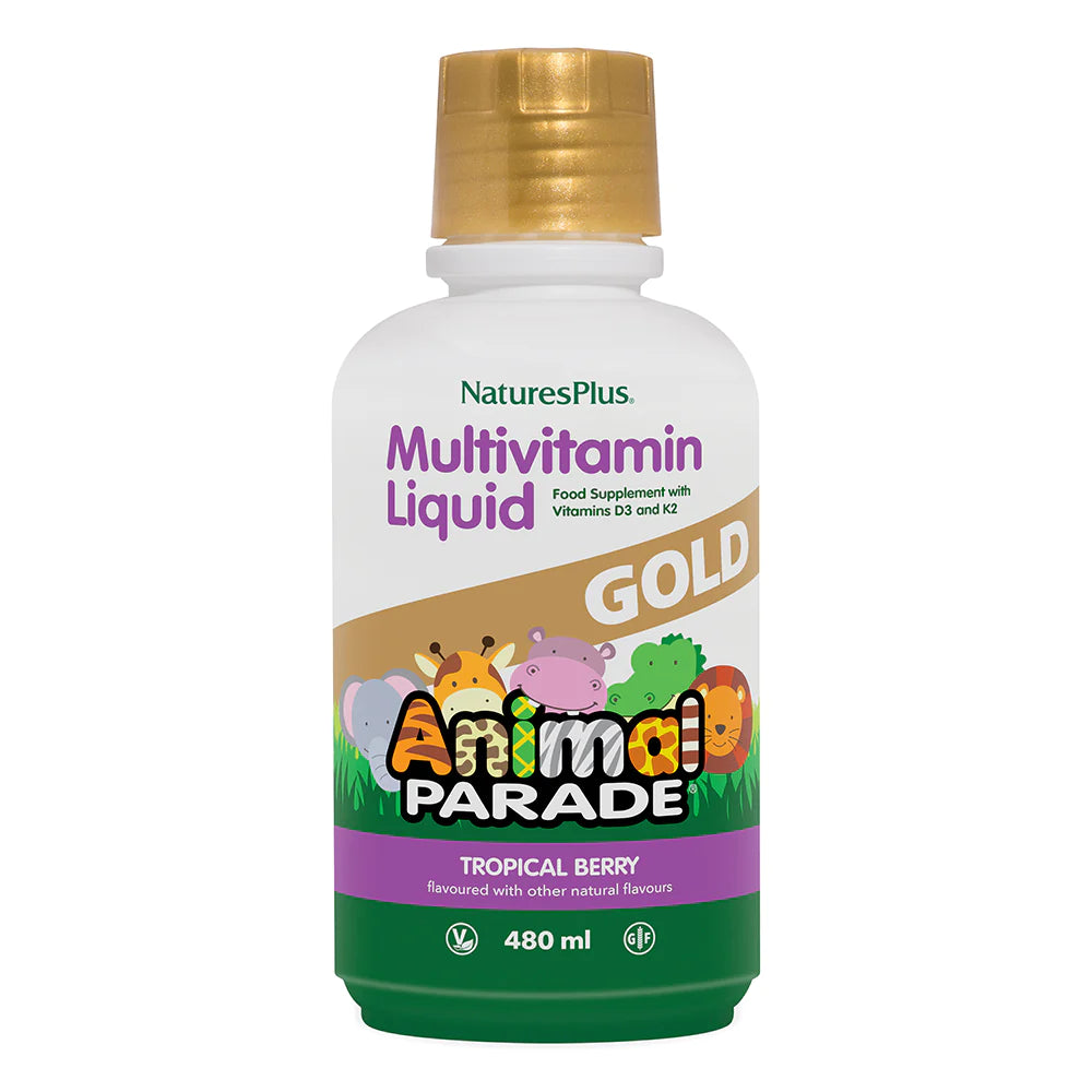 NaturesPlus Animal Parade® GOLD Multivitamin Children’s Liquid image 0