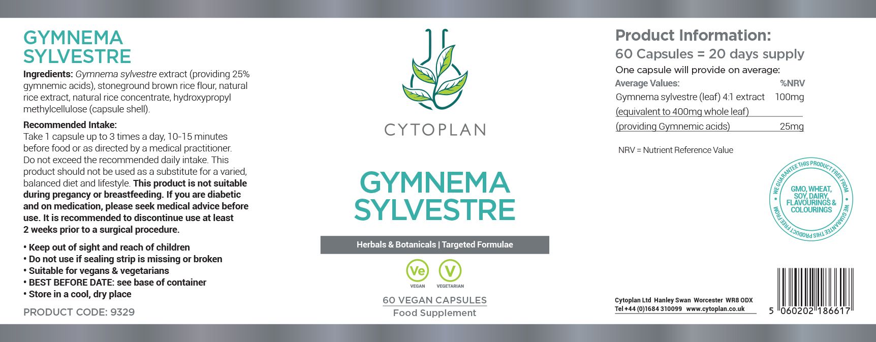 Cytoplan Cleanse and Revitalise bundle