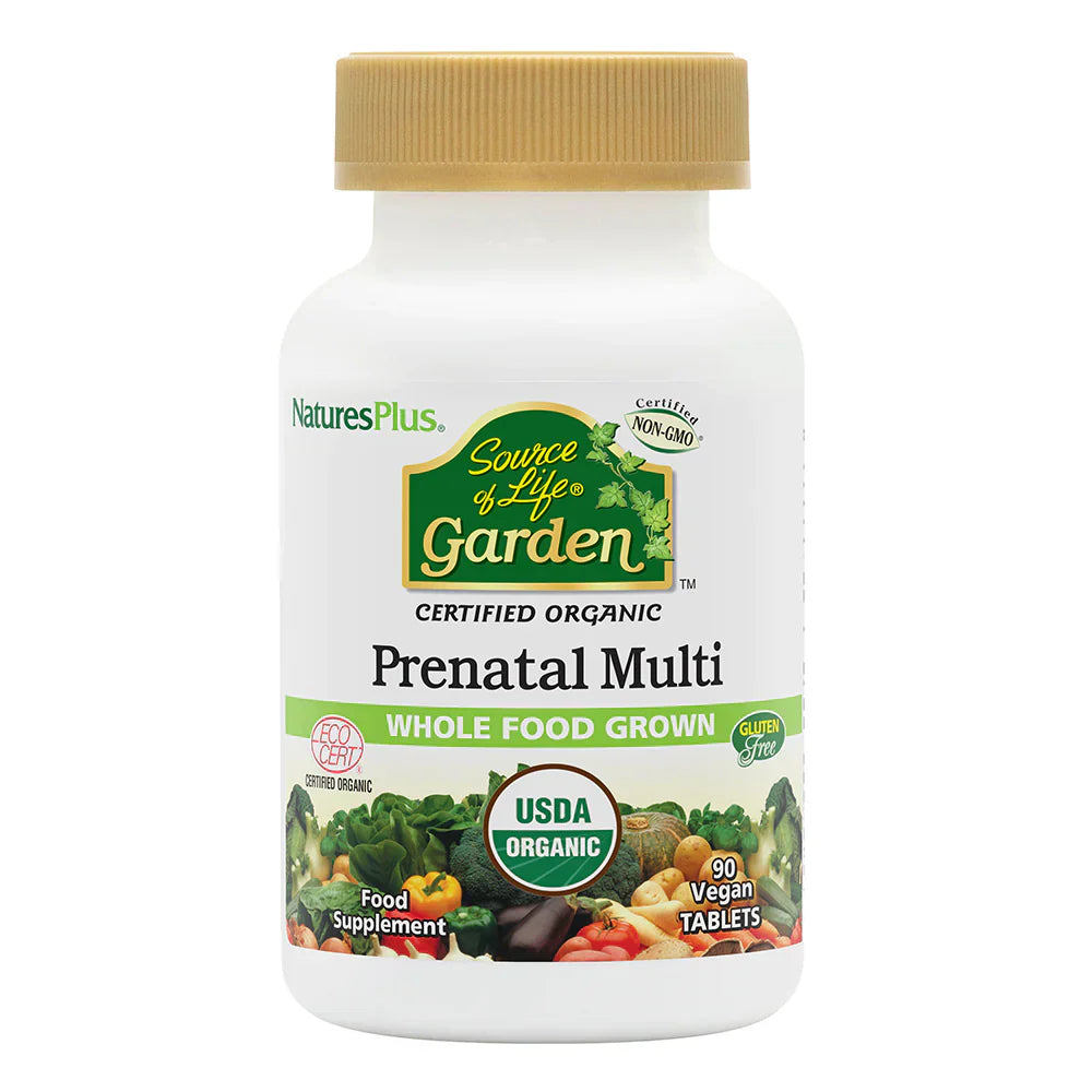 NaturesPlus Source of Life® Garden Prenatal Multivitamin 90 Tablets image 0