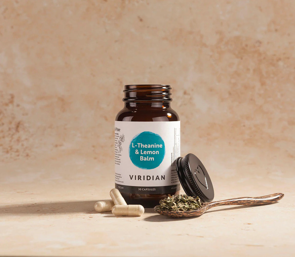 Viridian L-Theanine and Lemon Balm Capsules image 2
