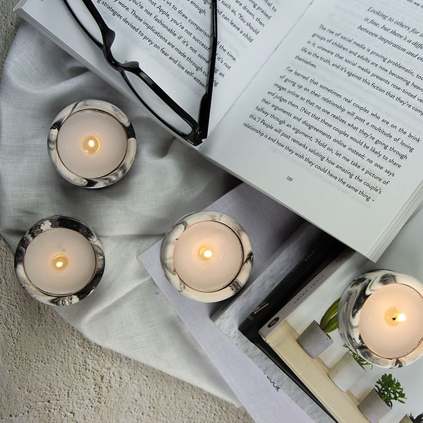 Corin Craft Aphrodite Tea Light Holders x6