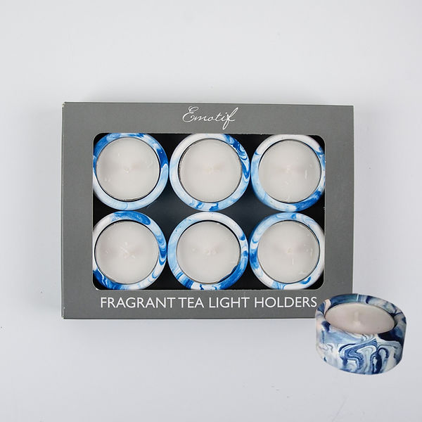 Corin Craft Sea Lily Tea Light Holders x6