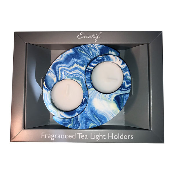 Corin Craft Ying and Yang Sea Lily Tea Light Holders