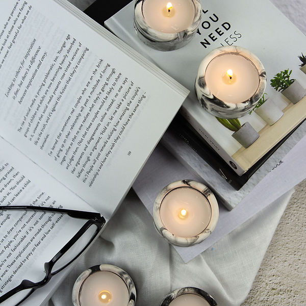 Corin Craft Aphrodite Tea Light Holders x6