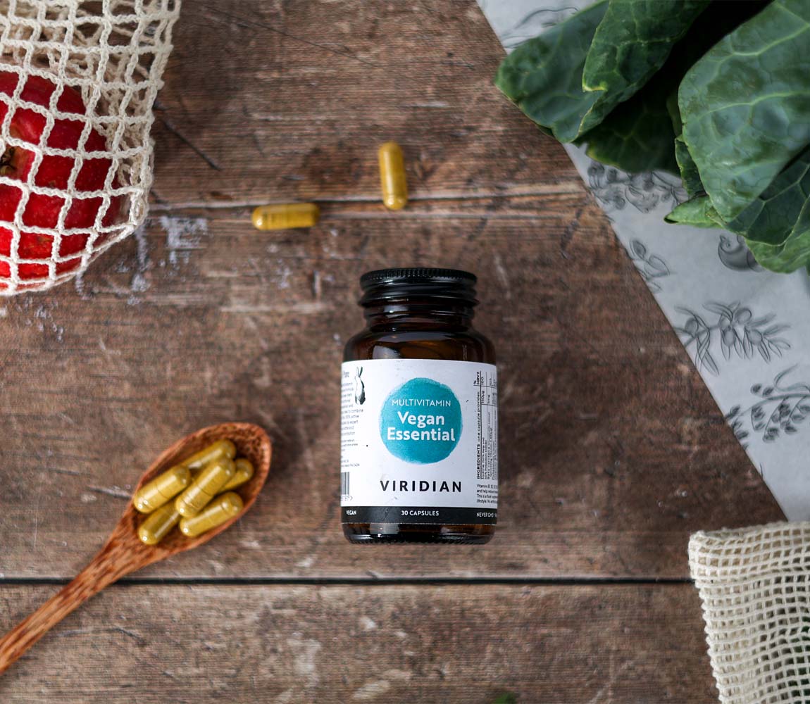 Viridian Essential Vegan Multivitamin Capsules image 1