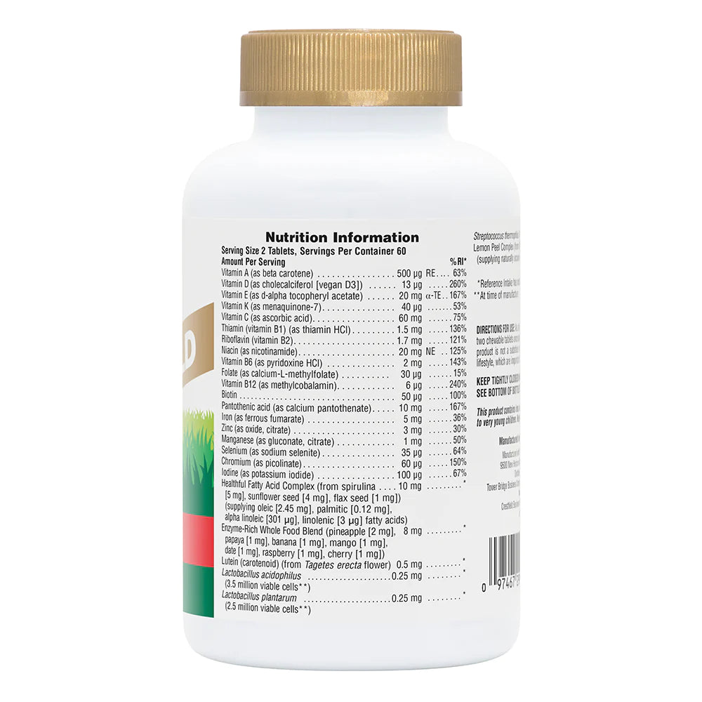 NaturesPlus Animal Parade® GOLD Multivitamin Children's Chewables - Cherry image 2