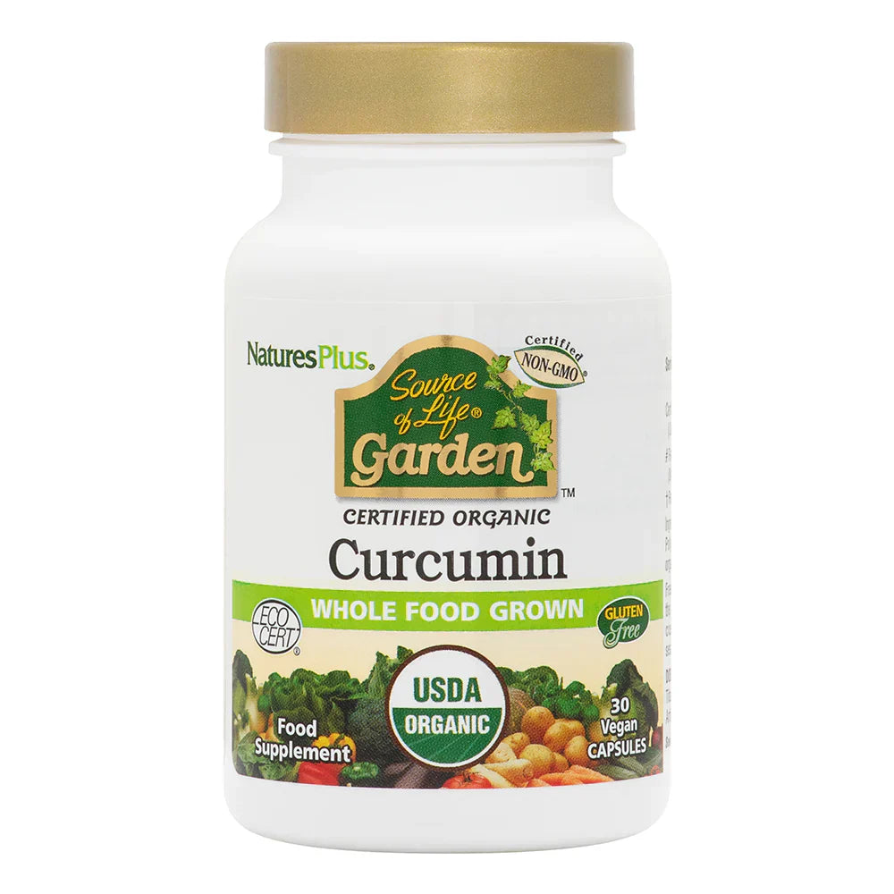 NaturesPlus Source of Life® Garden Curcumin 30 Capsules image 0