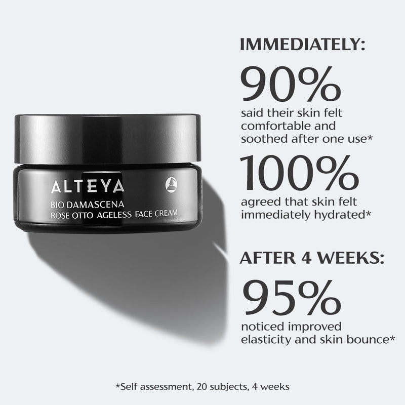 Alteya Organics Bio Damascena Organic Ageless Rose Otto Face Cream