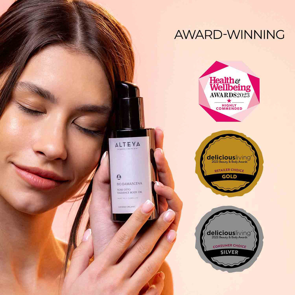Alteya Organics Bio Damascena Organic Rose Otto Radiance Body Oil