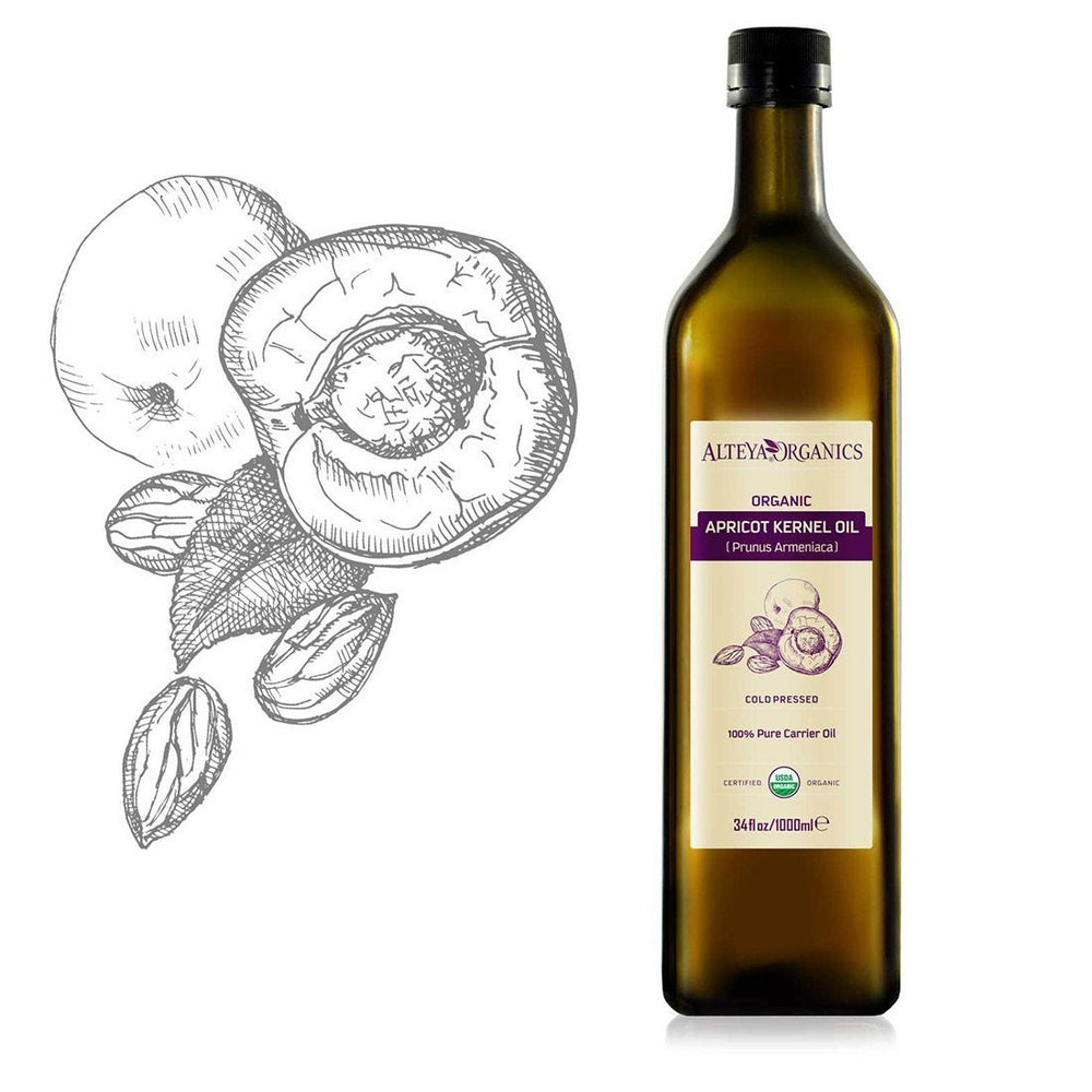 Alteya Organics Certified Organic Apricot Kernel Oil