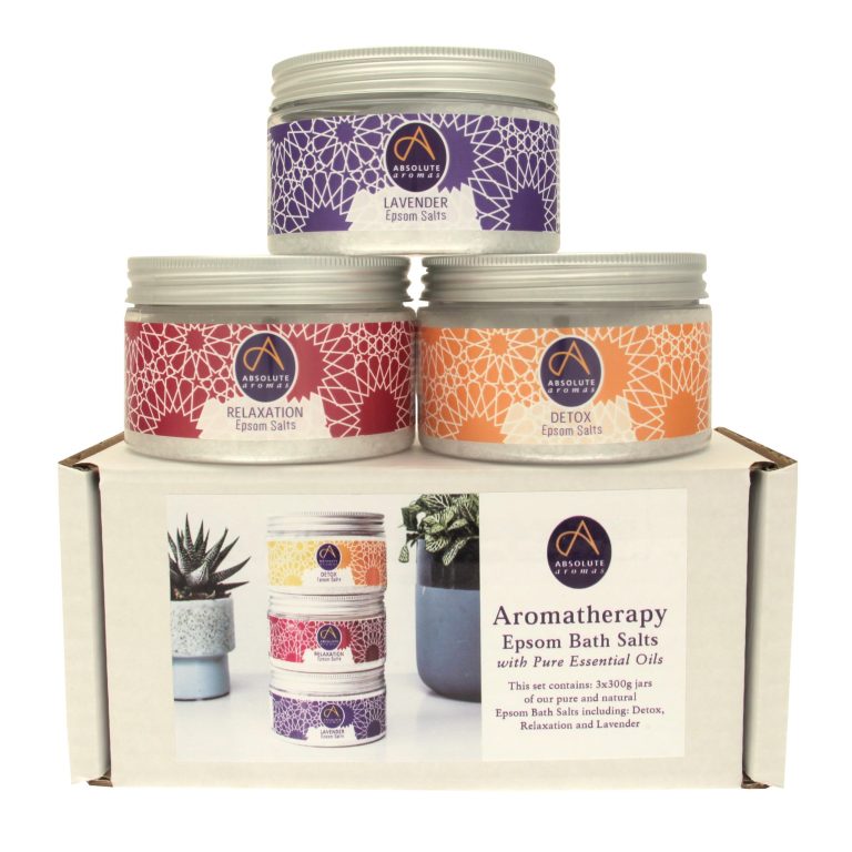 Absolute Aromas Epsom Salt Pack of 3 Relax & Revitalise