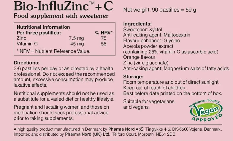 Pharma Nord Bio-InfluZinc+C