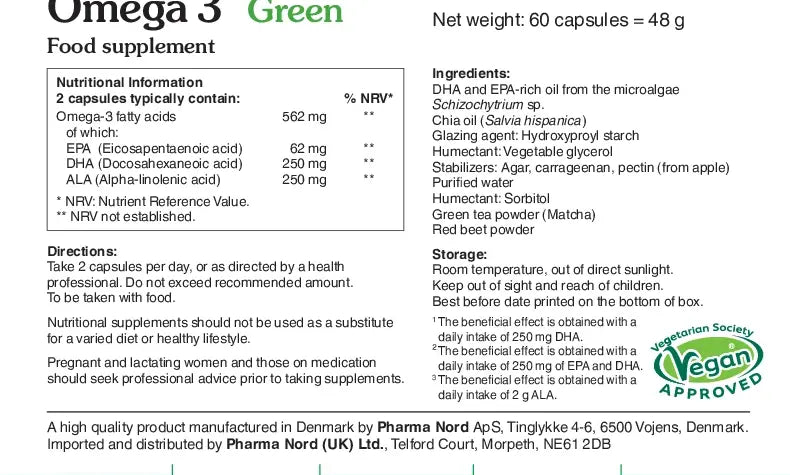 Pharma Nord Omega 3 Green