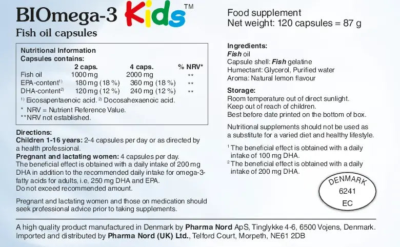 Pharma Nord BIOmega-3 Kids