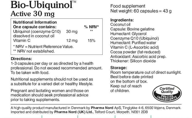 Pharma Nord Bio-Ubiquinol 30mg
