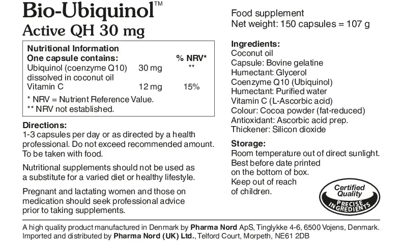 Pharma Nord Bio-Ubiquinol 30mg