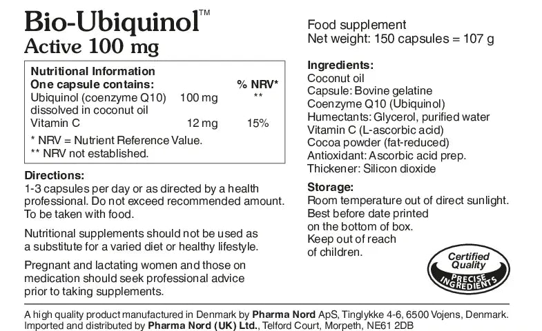 Pharma Nord Bio-Ubiquinol 100mg