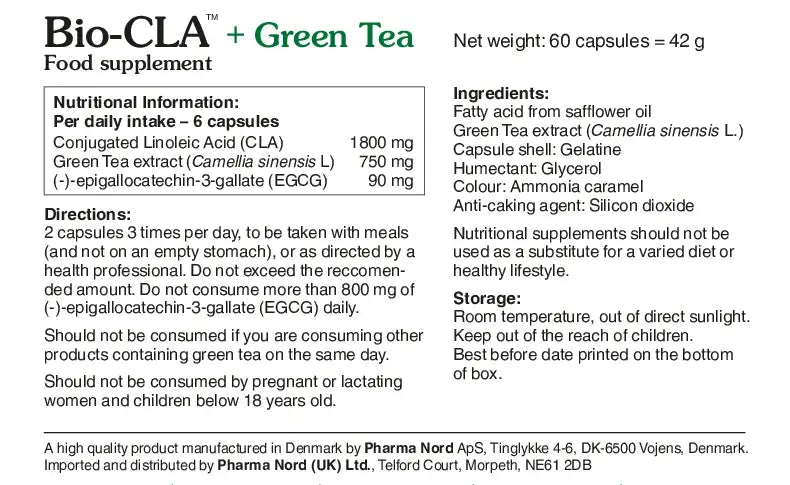 Pharma Nord Bio-CLA+Green Tea