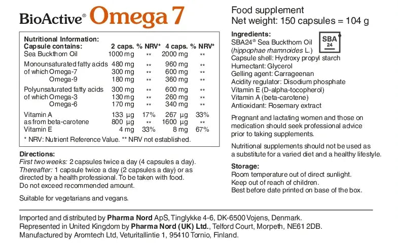 Pharma Nord Omega 7 SBA24