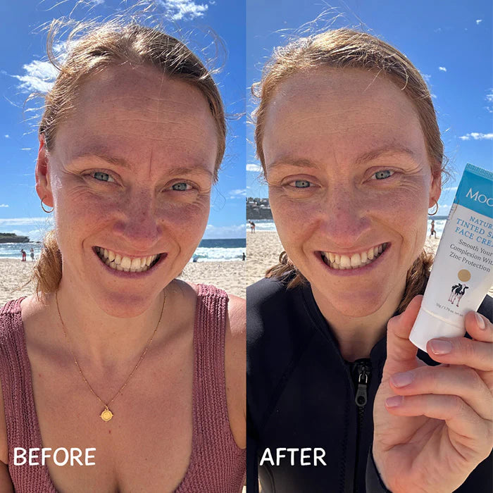 MooGoo Tinted SPF 40 Face Cream 50g