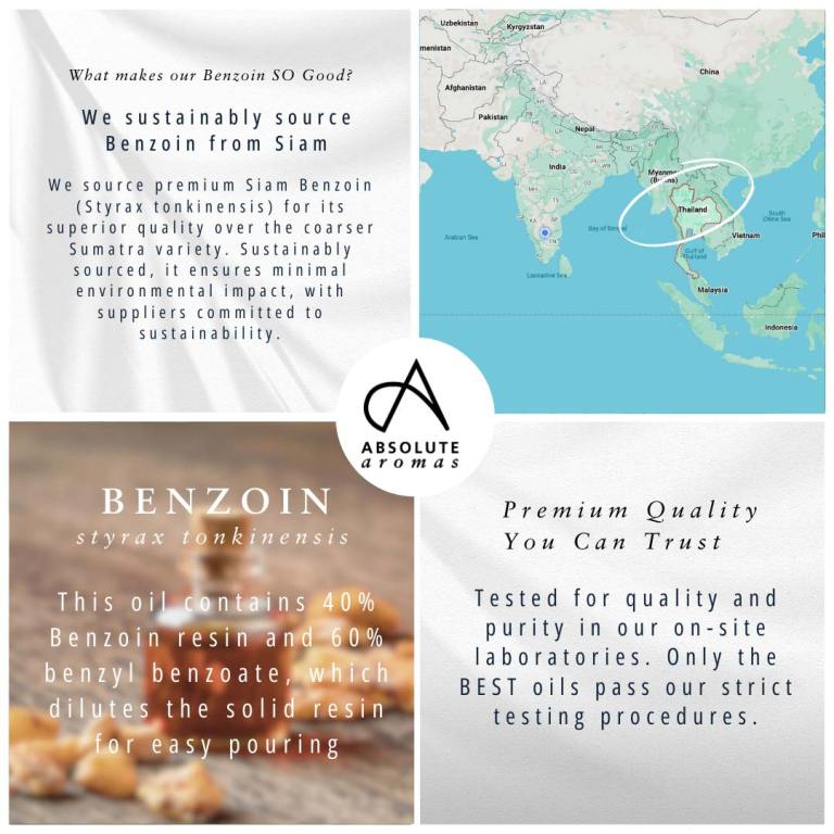 Absolute Aromas Benzoin 40% Essential Oil