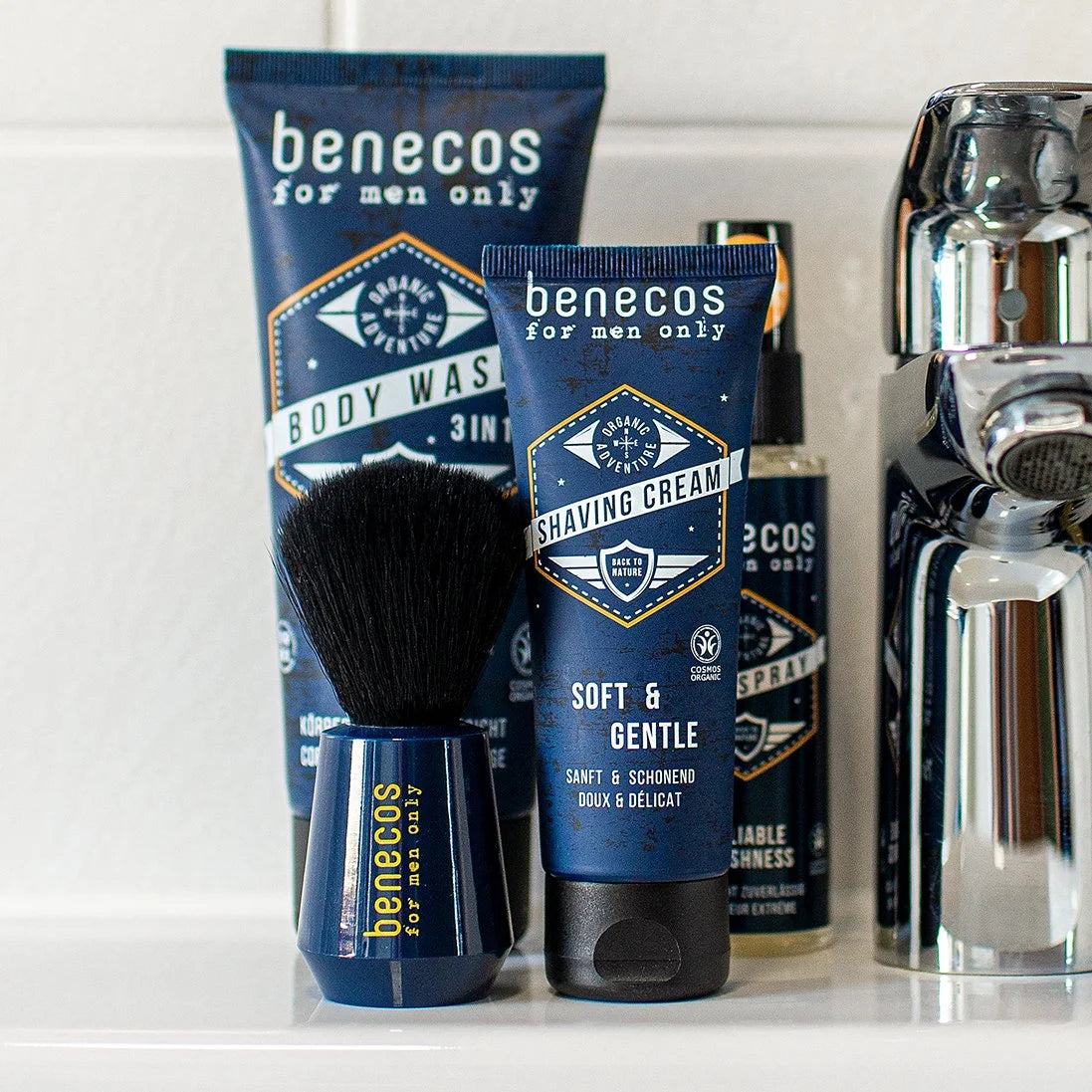Benecos Men's Shaving Brush