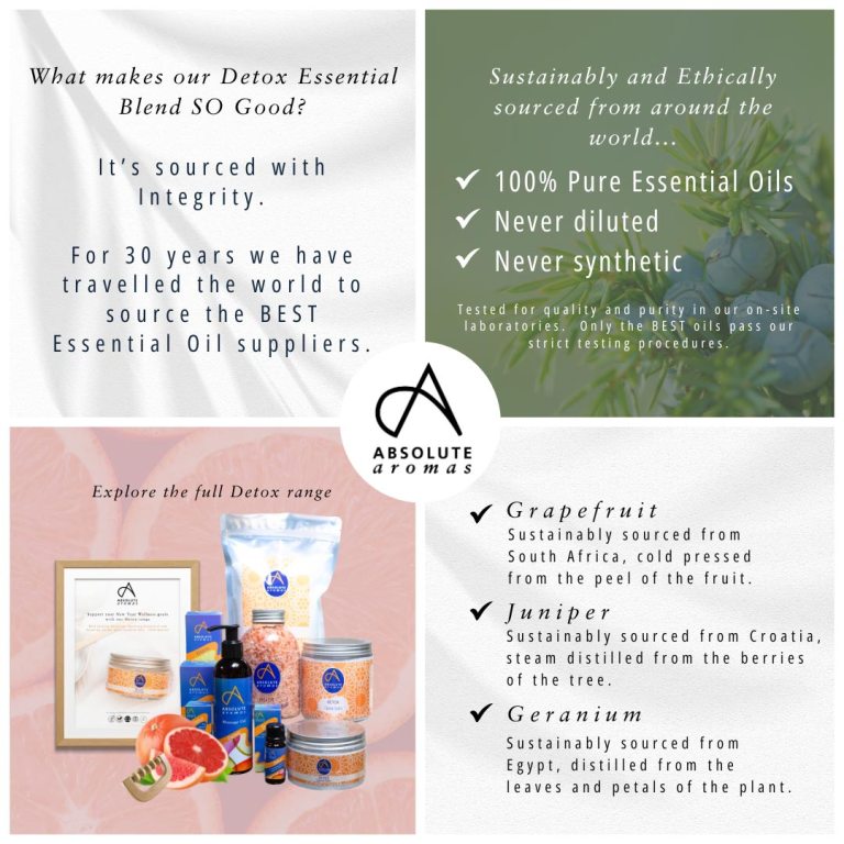 Absolute Aromas Detox Essential Blend