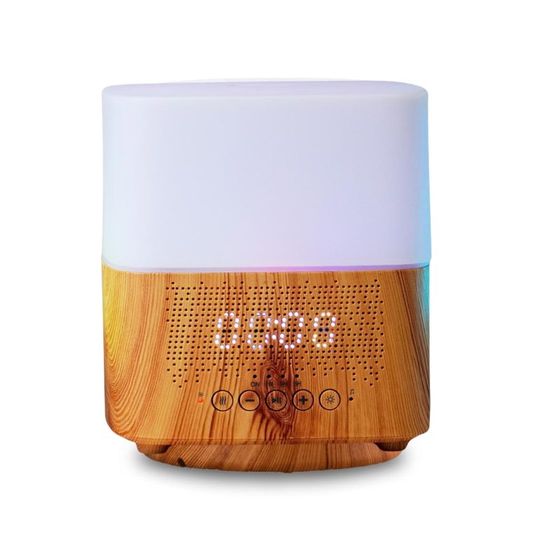 Absolute Aromas Aroma-Clock Ultrasonic Diffuser and Bluetooth Speaker