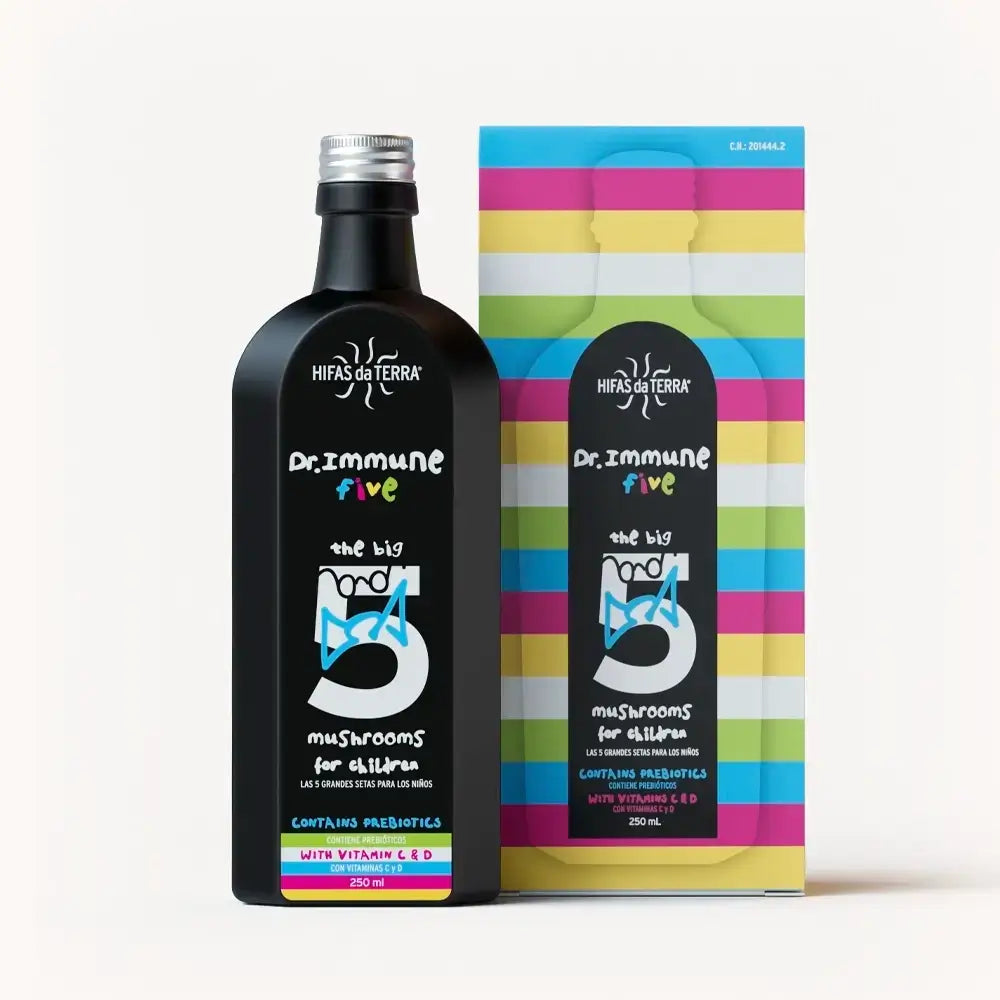 Hifas Da Terra Dr. Immune Five Syrup for defences with prebiotics and vitamins D and C