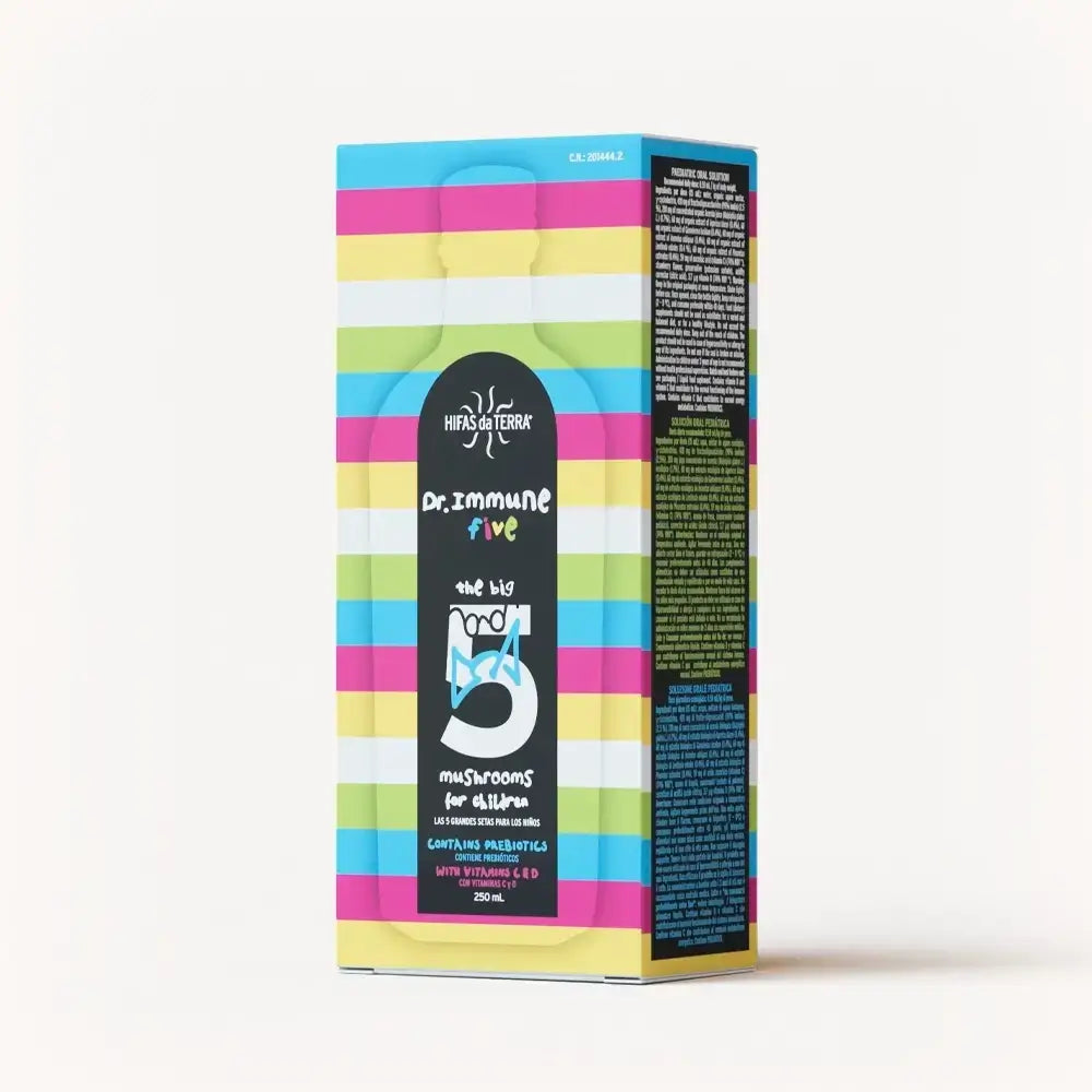 Hifas Da Terra Dr. Immune Five Syrup for defences with prebiotics and vitamins D and C