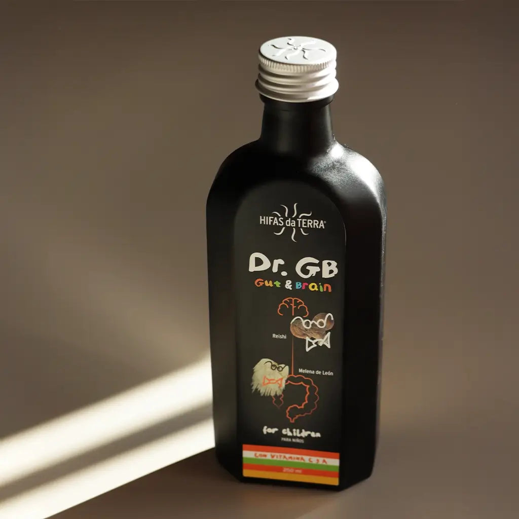 Hifas Da Terra Dr. GB (Gut & Brain) Syrup with Reishi, Lion's Mane, Prebiotics, and Vitamins C and A