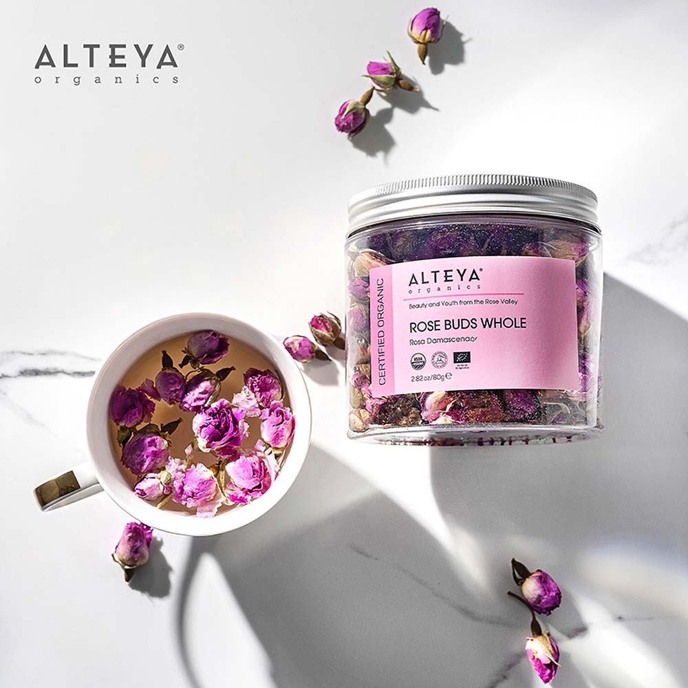 Alteya Organics Organic Whole Rose Buds Tea