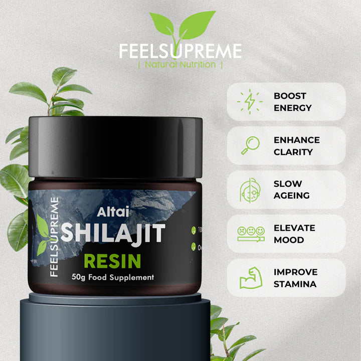 Feel Supreme Altai Shilajit Resin | 50g