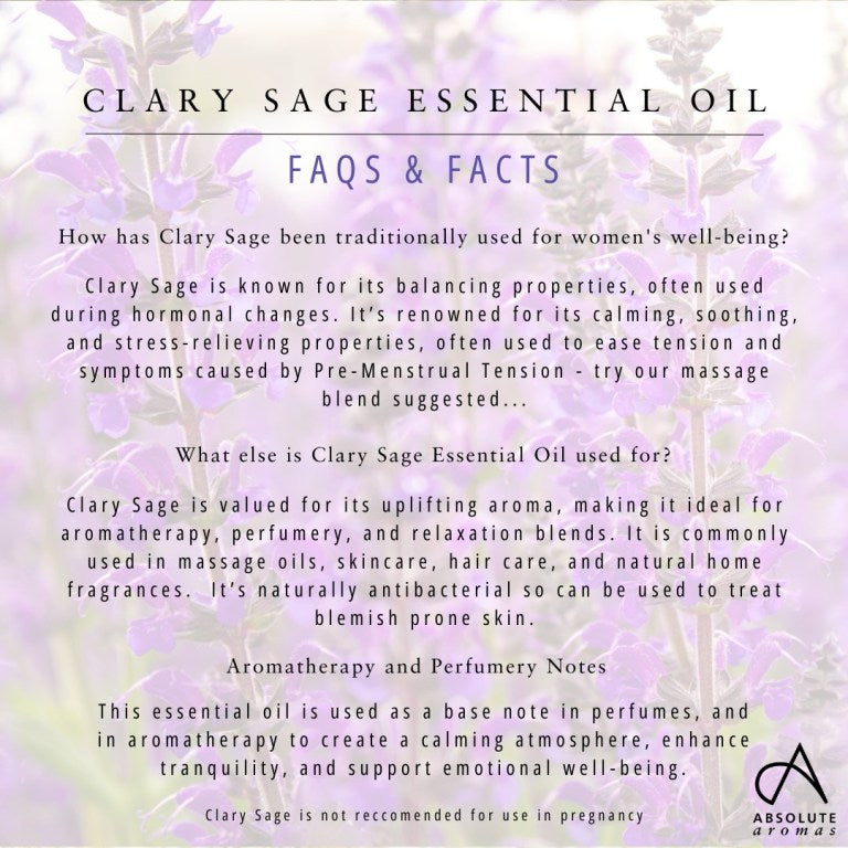 Absolute Aromas Clary Sage Essential Oil