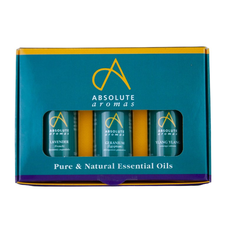Absolute Aromas Floral Essential Oil 3 Pack