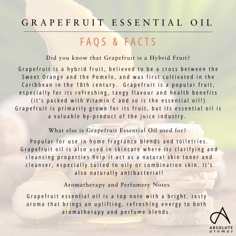 Absolute Aromas Grapefruit Essential Oil