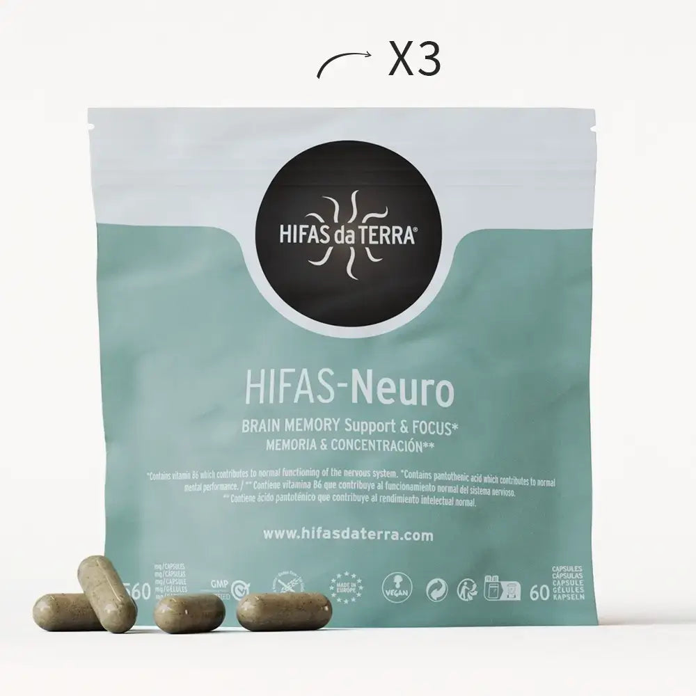 Hifas Da Terra Hifas-Neuro Memory and Concentration