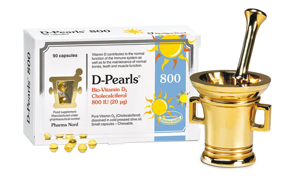 Pharma Nord D-Pearls 800IU 20mcg