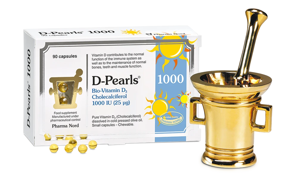 Pharma Nord D-Pearls 1000IU 25mcg