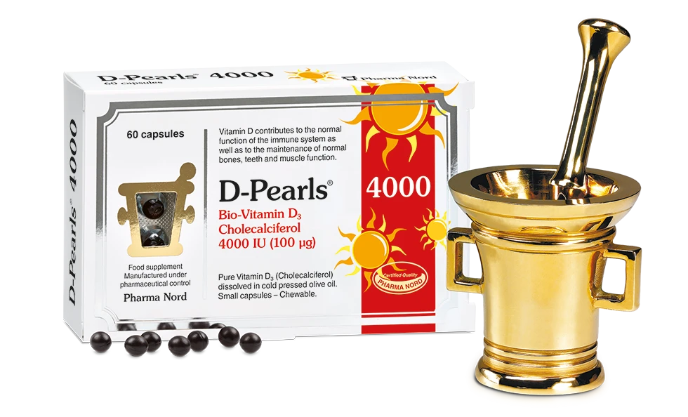 Pharma Nord D-Pearls 4000IU 100 mcg