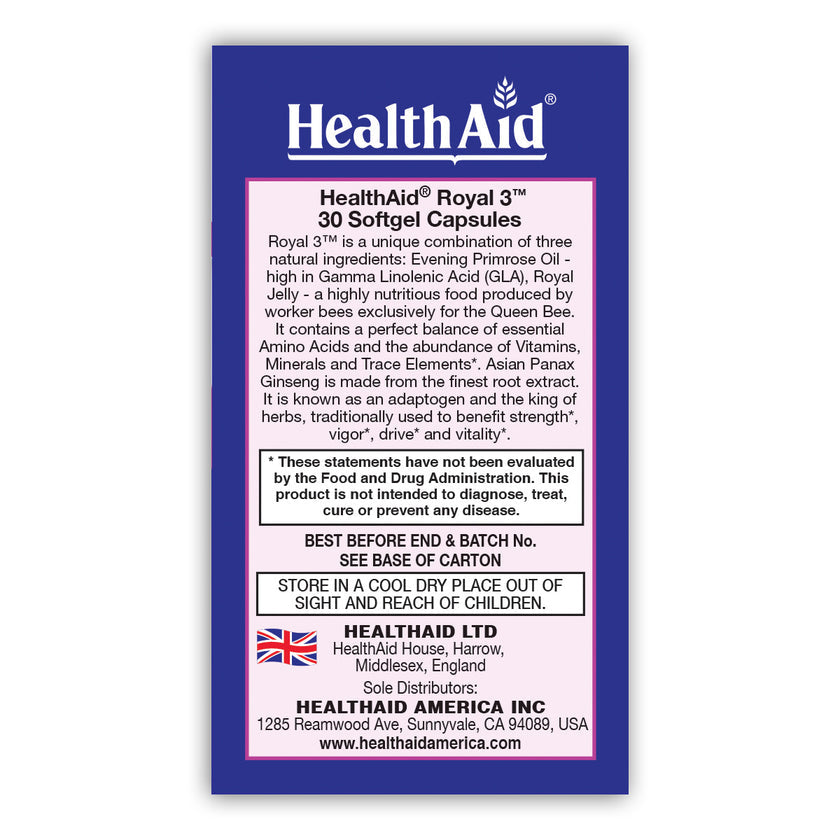 HealthAid Royal 3 Capsules
