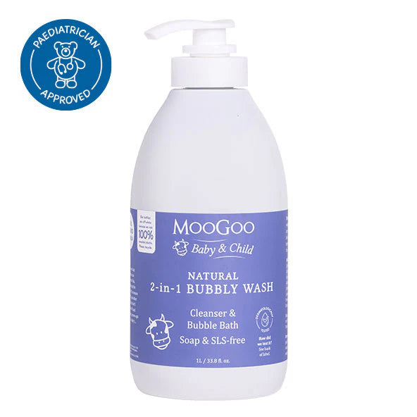 MooGoo 2-in-1 Bubbly Wash