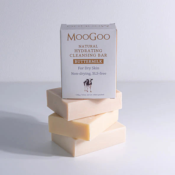 MooGoo Hydrating Cleansing Bar 130g - Buttermilk