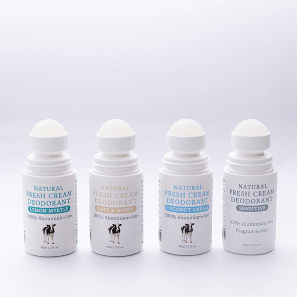 MooGoo Fresh Cream Deodorant - Oats & Honey 60ml