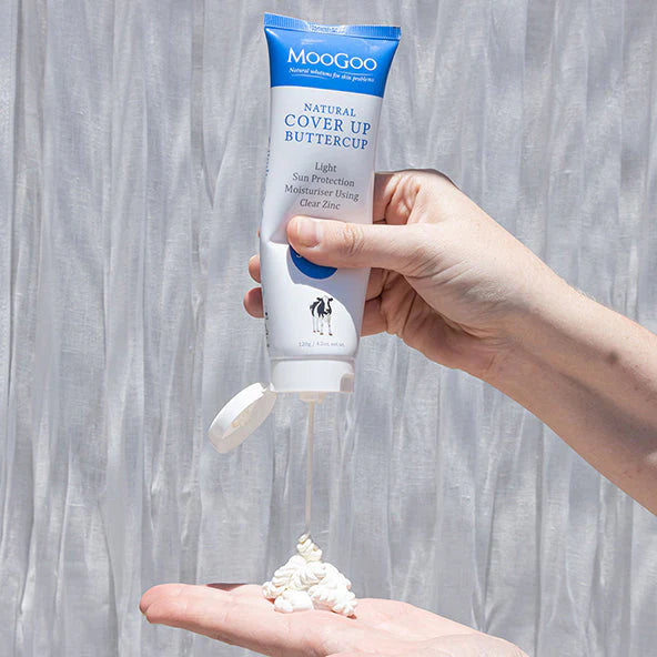 MooGoo Cover Up Buttercup SPF 15 Natural Moisturiser 120g