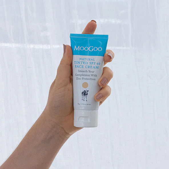 MooGoo Tinted SPF 40 Face Cream 50g